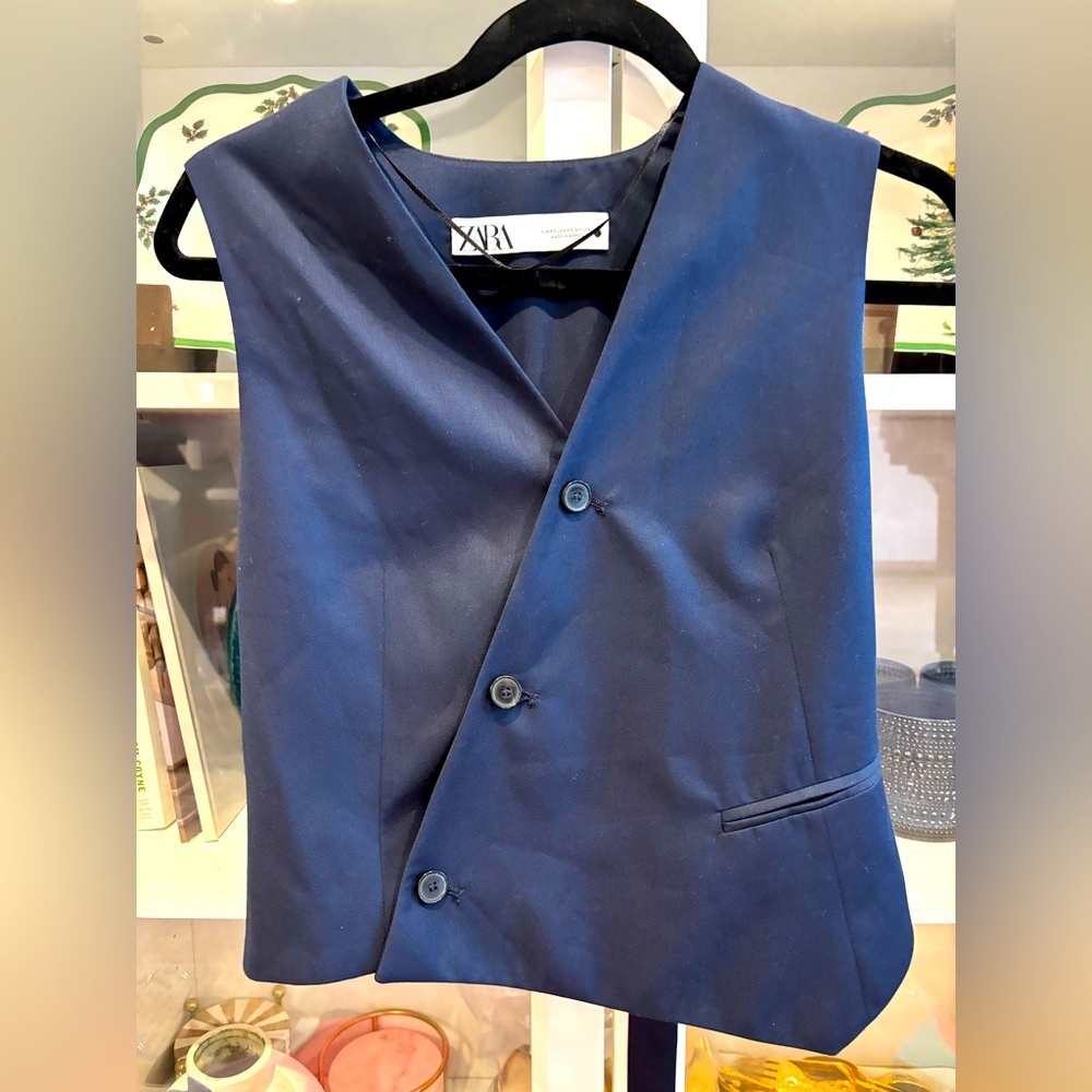 Zara tailored vest size XS